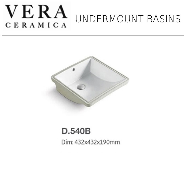 VERA D540B UNDERMOUNT BASIN